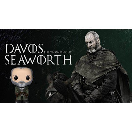 POP! Vinyl: Game of Thrones: Ser Davos Seaworth  