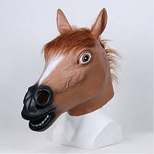 Maska - hlava koně  