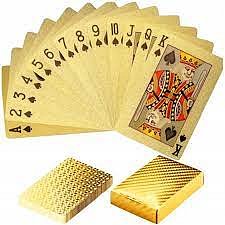 Zlaté hrací karty  