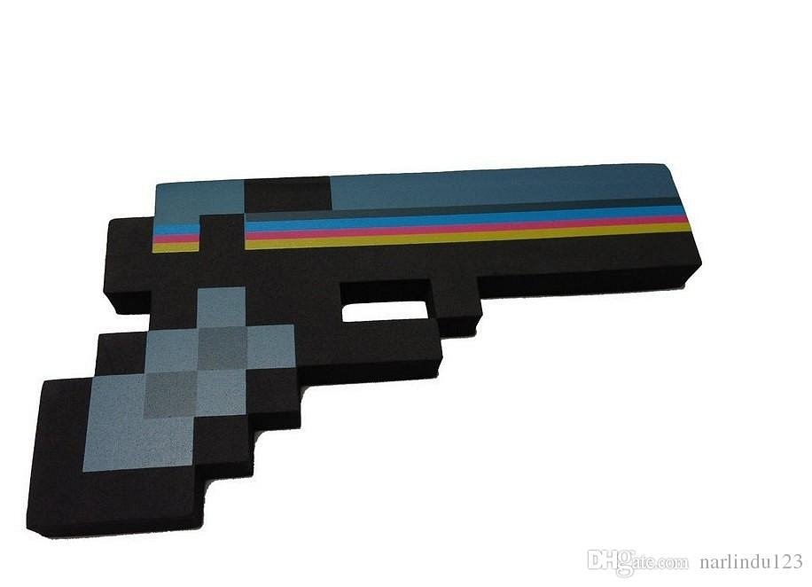 Minecraft pistole - černá  