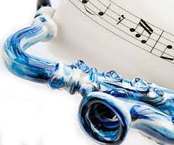 Hudební hrnek - saxofon  